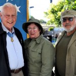 Paul & Janet Denubilo and Army Lt. Walter Ehlers